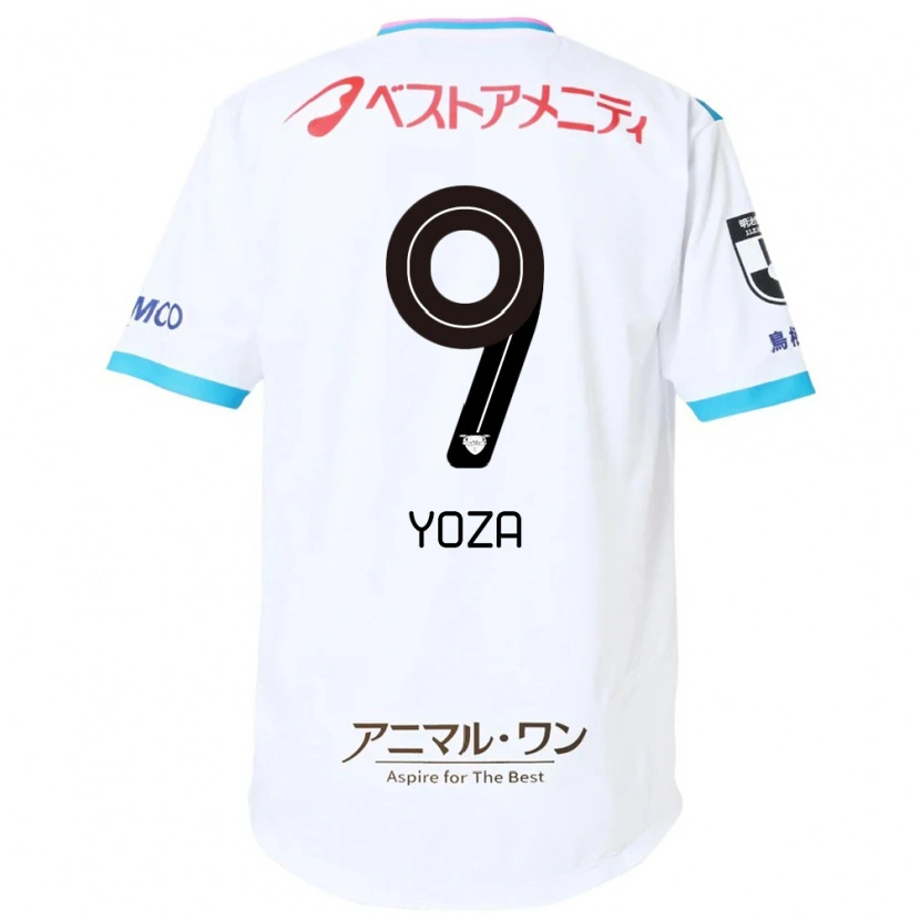 Danxen Hombre Camiseta Tomomichi Yoza #9 Azul Rosa 2ª Equipación 2025/26 La Camisa México