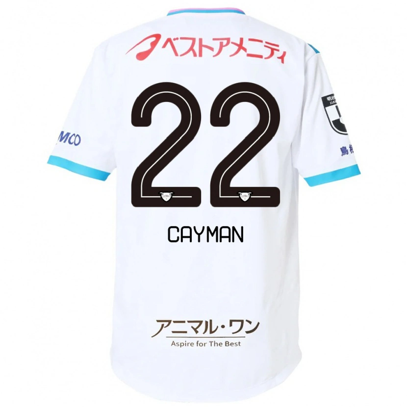 Danxen Hombre Camiseta Cayman Togashi #22 Azul Rosa 2ª Equipación 2025/26 La Camisa México