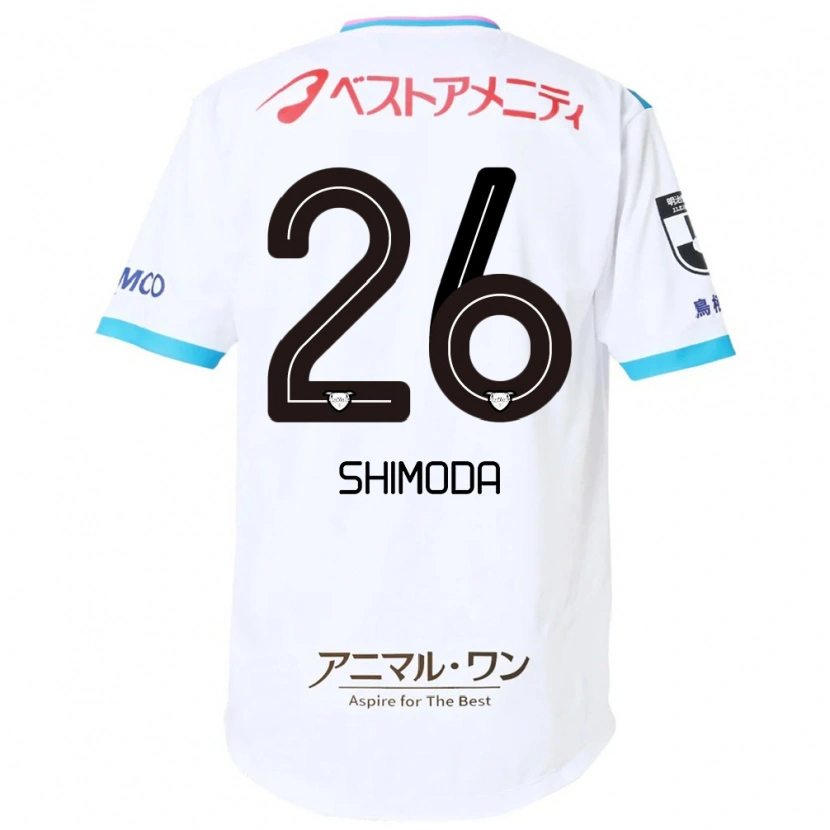 Danxen Hombre Camiseta Yuta Shimoda #26 Azul Rosa 2ª Equipación 2025/26 La Camisa México