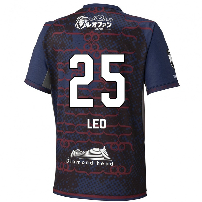 Danxen Hombre Camiseta Leo Osaki #25 Rojo Negro 2ª Equipación 2025/26 La Camisa México