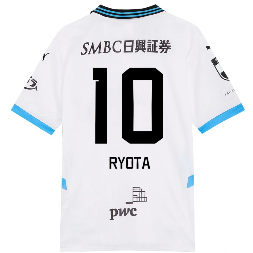 Danxen Hombre Camiseta Ryota Oshima #10 Azul Celeste Negro 2ª Equipación 2025/26 La Camisa México