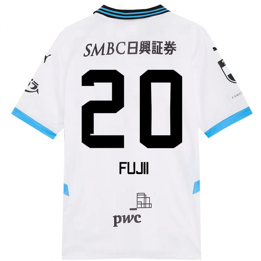 Danxen Hombre Camiseta Rensuke Fujii #20 Azul Celeste Negro 2ª Equipación 2025/26 La Camisa México