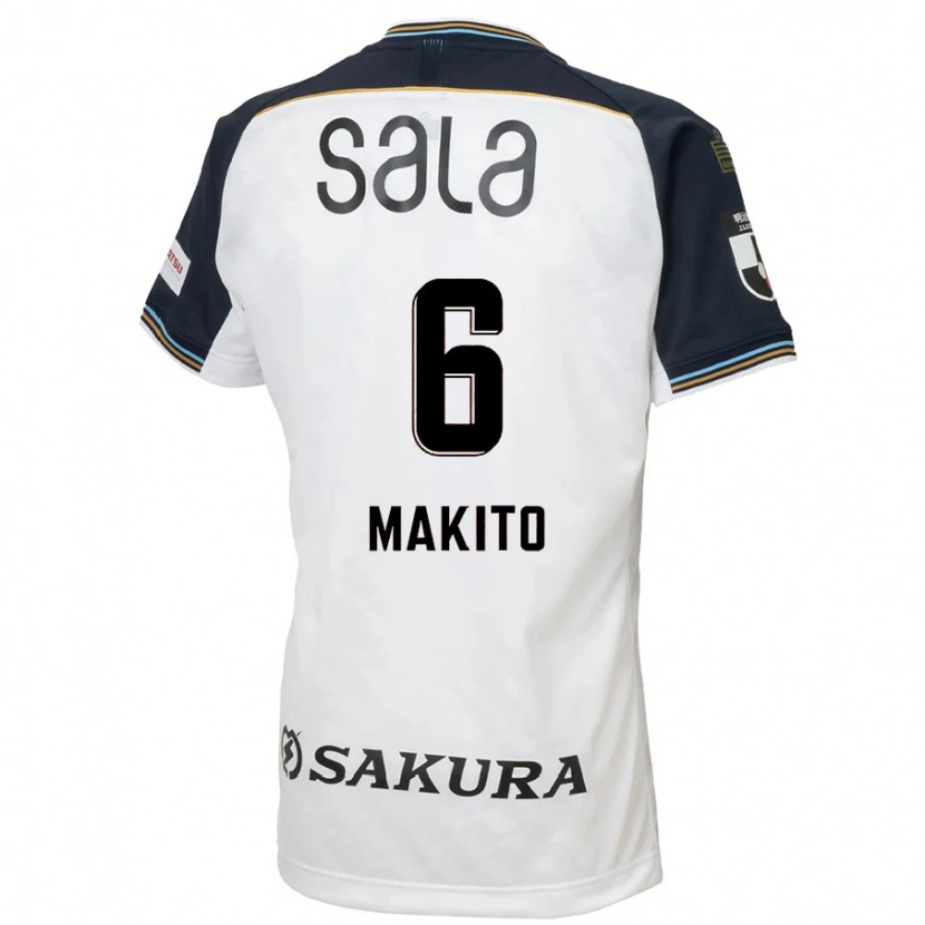 Danxen Hombre Camiseta Makito Ito #6 Azul Celeste Negro 2ª Equipación 2025/26 La Camisa México
