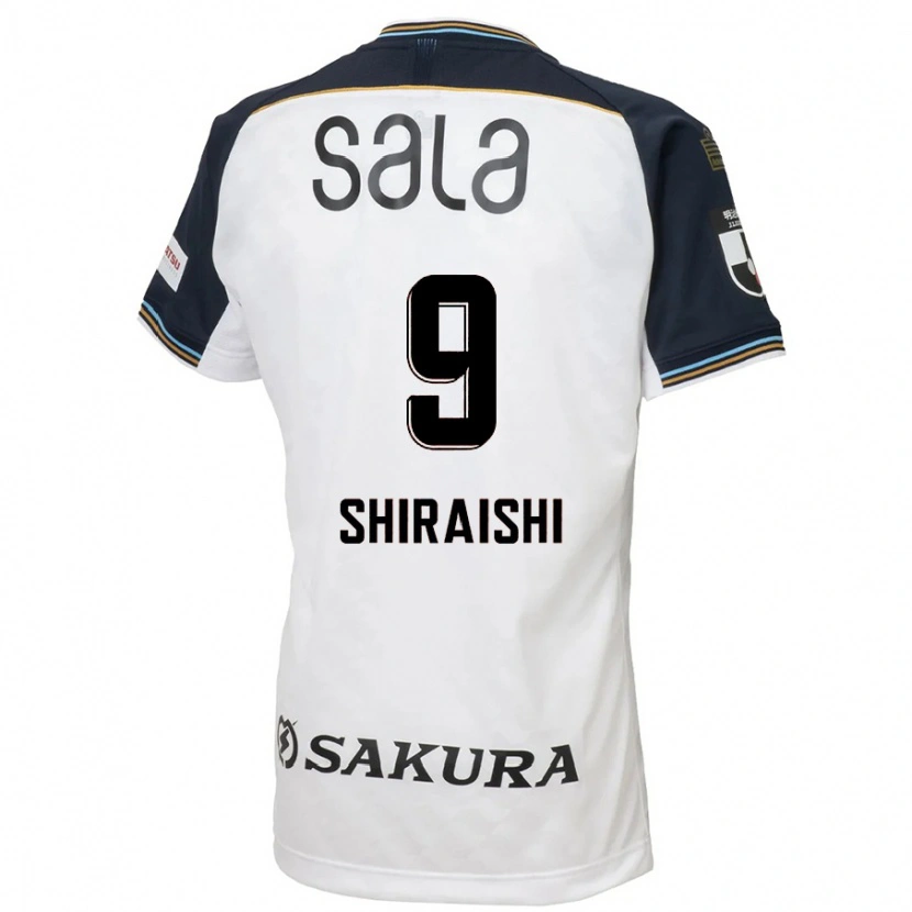 Danxen Hombre Camiseta Eriya Shiraishi #9 Azul Celeste Negro 2ª Equipación 2025/26 La Camisa México