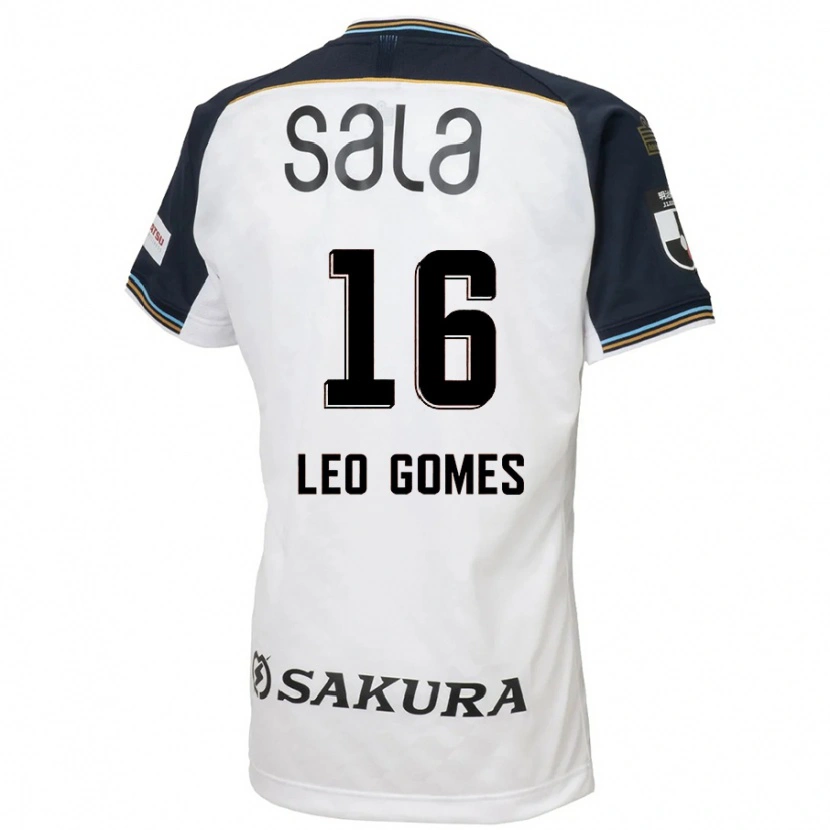 Danxen Hombre Camiseta Léo Gomes #16 Azul Celeste Negro 2ª Equipación 2025/26 La Camisa México