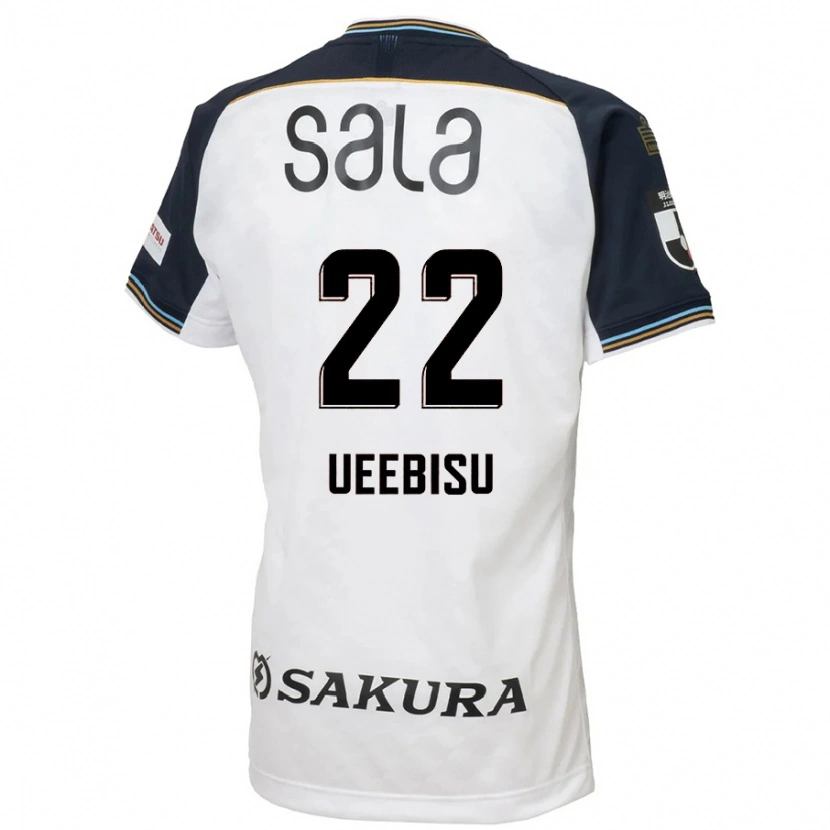 Danxen Hombre Camiseta Katsunori Ueebisu #22 Azul Celeste Negro 2ª Equipación 2025/26 La Camisa México