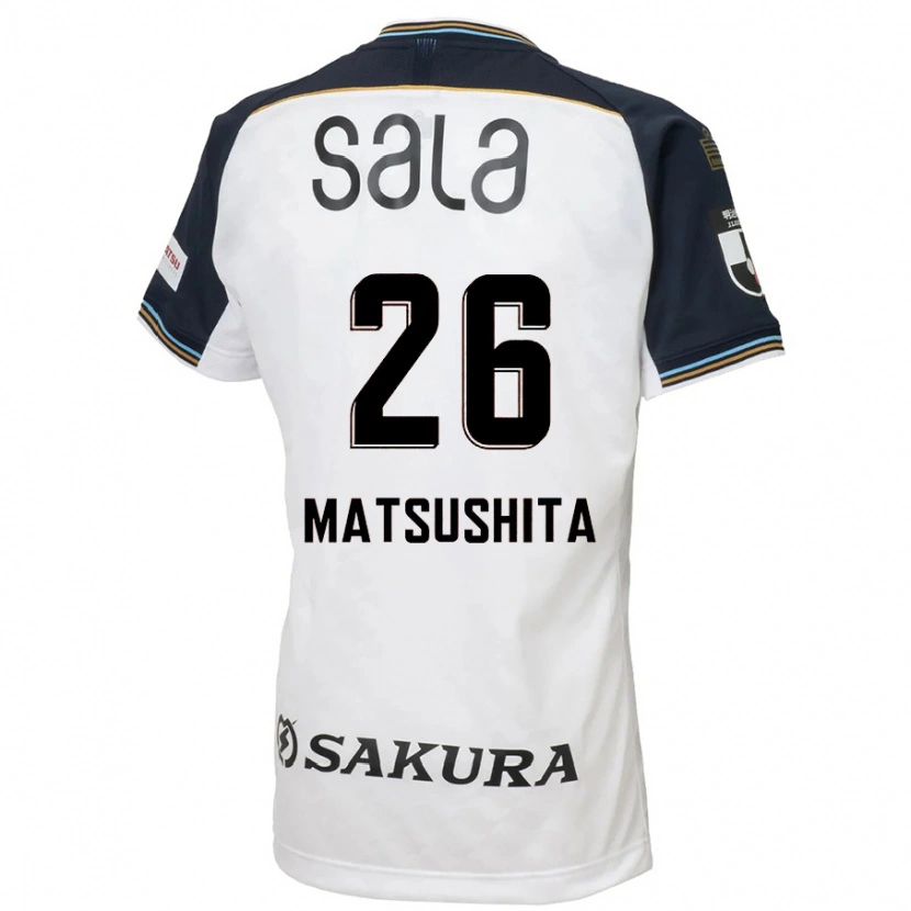 Danxen Hombre Camiseta Sota Matsushita #26 Azul Celeste Negro 2ª Equipación 2025/26 La Camisa México