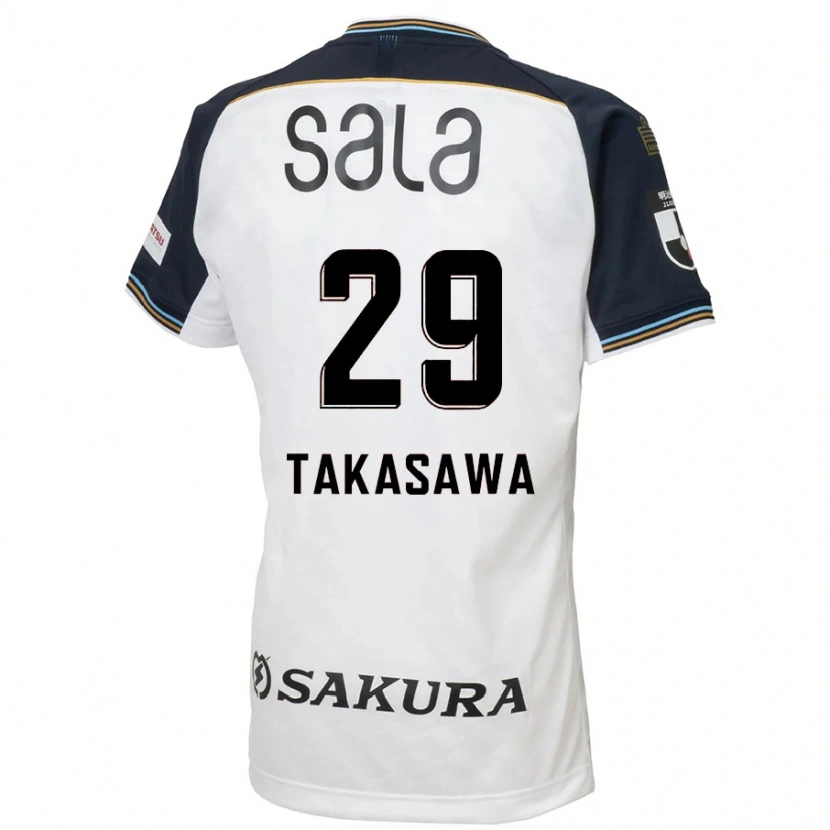 Danxen Hombre Camiseta Kaito Takasawa #29 Azul Celeste Negro 2ª Equipación 2025/26 La Camisa México
