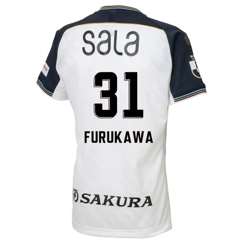 Danxen Hombre Camiseta Yosuke Furukawa #31 Azul Celeste Negro 2ª Equipación 2025/26 La Camisa México