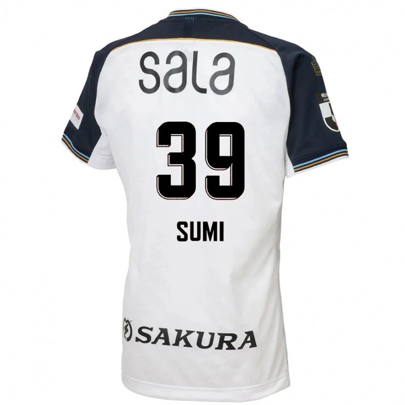 Danxen Hombre Camiseta Koshiro Sumi #39 Azul Celeste Negro 2ª Equipación 2025/26 La Camisa México