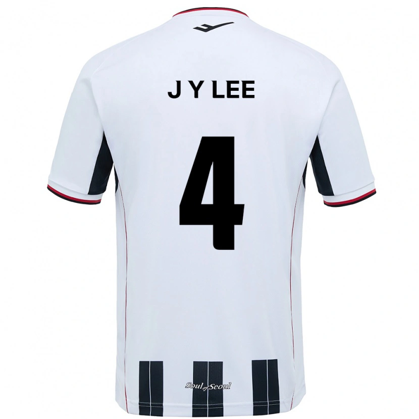Danxen Hombre Camiseta Young-Jun Lee #4 Negro Rojo 2ª Equipación 2025/26 La Camisa México