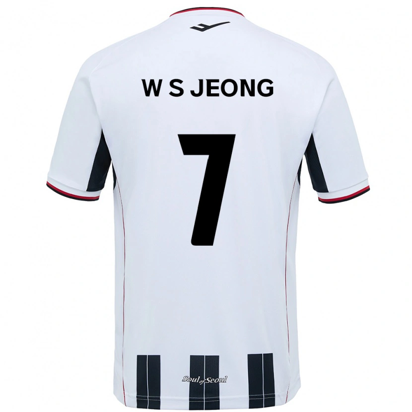 Danxen Hombre Camiseta Seung-Won Jeong #7 Negro Rojo 2ª Equipación 2025/26 La Camisa México