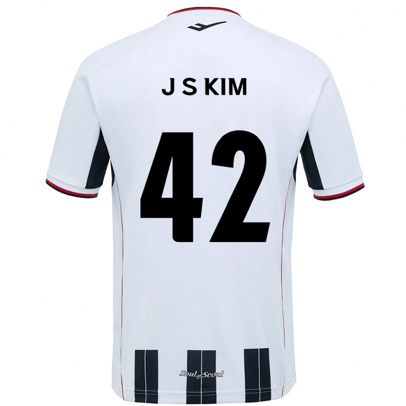 Danxen Hombre Camiseta Shin-Jin Kim #42 Negro Rojo 2ª Equipación 2025/26 La Camisa México