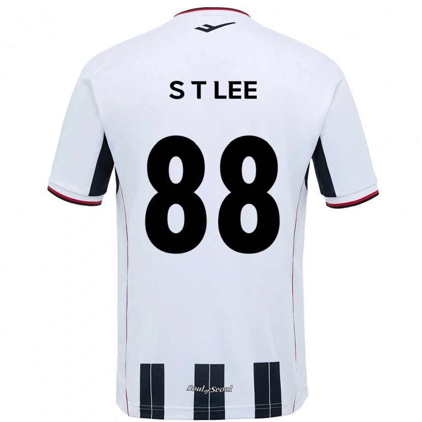 Danxen Hombre Camiseta Tae-Seok Lee #88 Negro Rojo 2ª Equipación 2025/26 La Camisa México