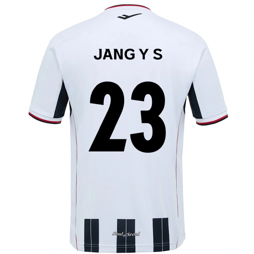 Danxen Hombre Camiseta Jang Yoon-Seo #23 Negro Rojo 2ª Equipación 2025/26 La Camisa México