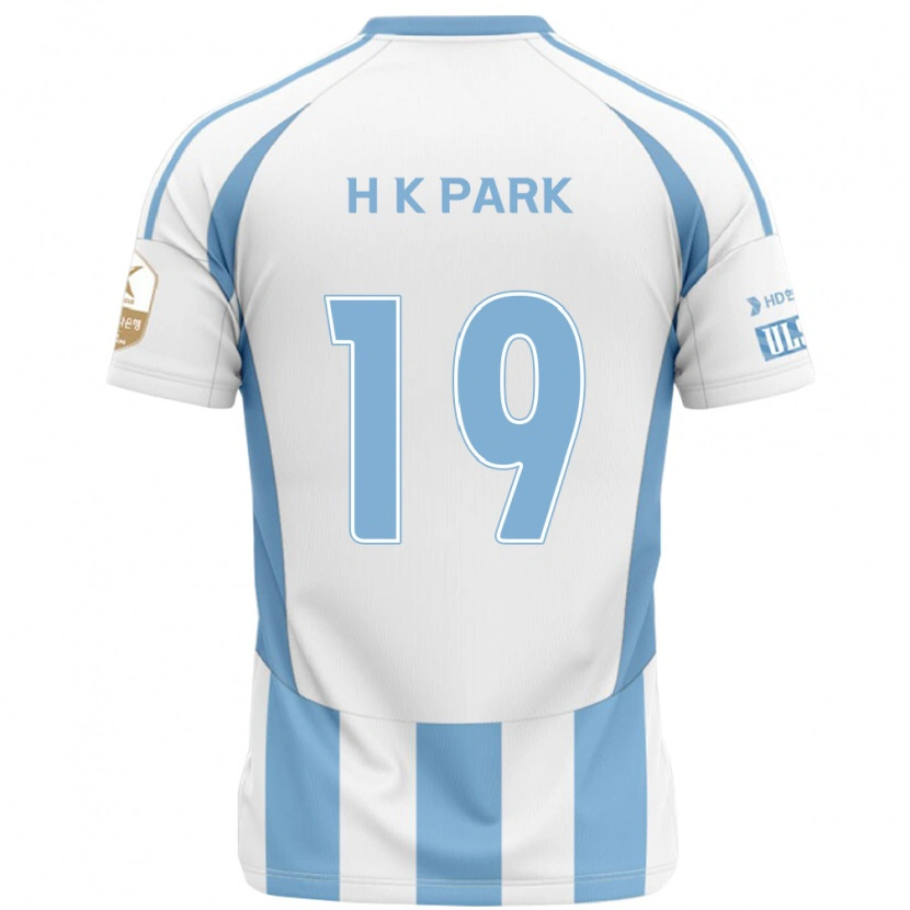 Danxen Hombre Camiseta Kang-Hyun Park #19 Azul Real Amarillo 2ª Equipación 2025/26 La Camisa México
