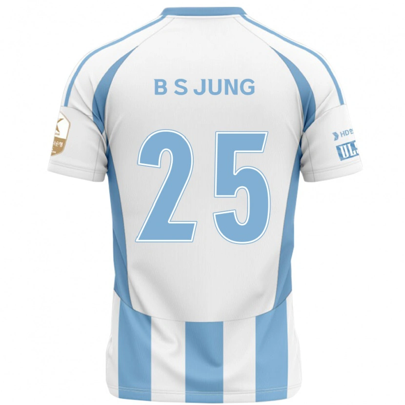 Danxen Hombre Camiseta Seong-Bin Jung #25 Azul Real Amarillo 2ª Equipación 2025/26 La Camisa México