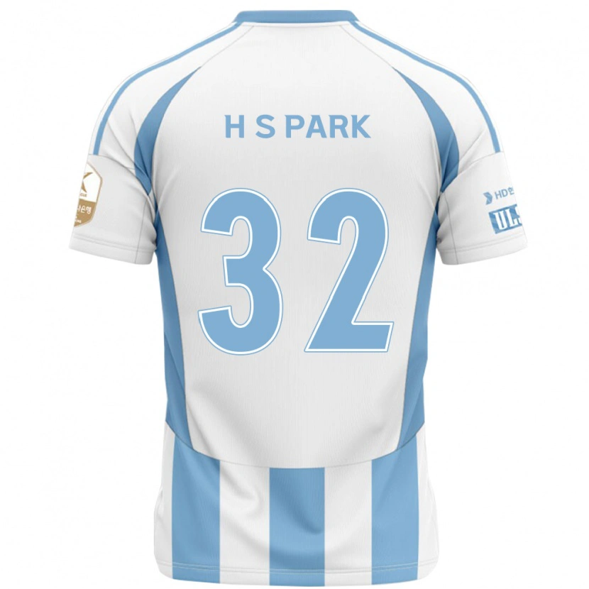 Danxen Hombre Camiseta Sung-Hyun Park #32 Azul Real Amarillo 2ª Equipación 2025/26 La Camisa México
