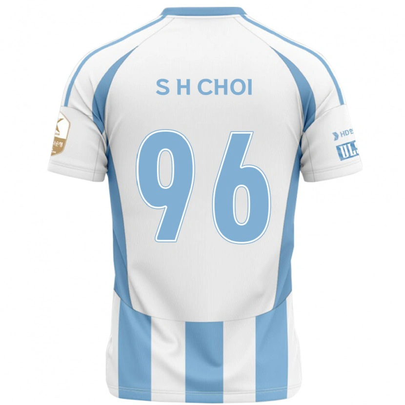 Danxen Hombre Camiseta Seok-Hyeon Choi #96 Azul Real Amarillo 2ª Equipación 2025/26 La Camisa México