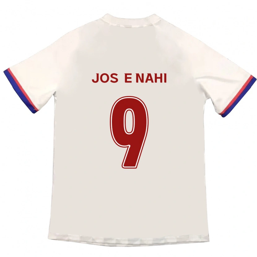 Danxen Hombre Camiseta Josée Nahi #9 Azul Real Rojo 2ª Equipación 2025/26 La Camisa México