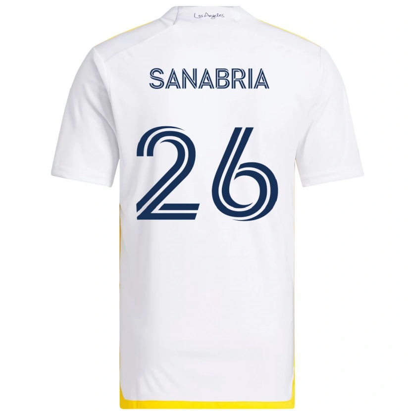 Danxen Mujer Camiseta Lucas Sanabria #26 Morado Azul 1ª Equipación 2025/26 La Camisa México