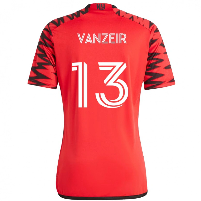 Danxen Mujer Camiseta Dante Vanzeir #13 Beige Negro 1ª Equipación 2025/26 La Camisa México