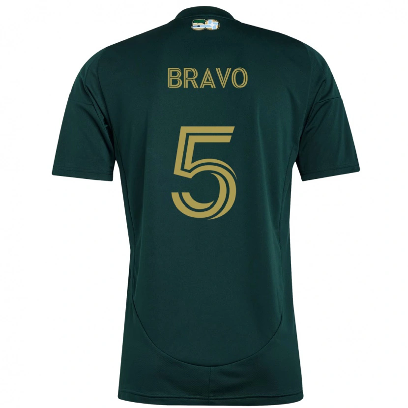 Danxen Mujer Camiseta Claudio Bravo #5 Beige Verde 1ª Equipación 2025/26 La Camisa México