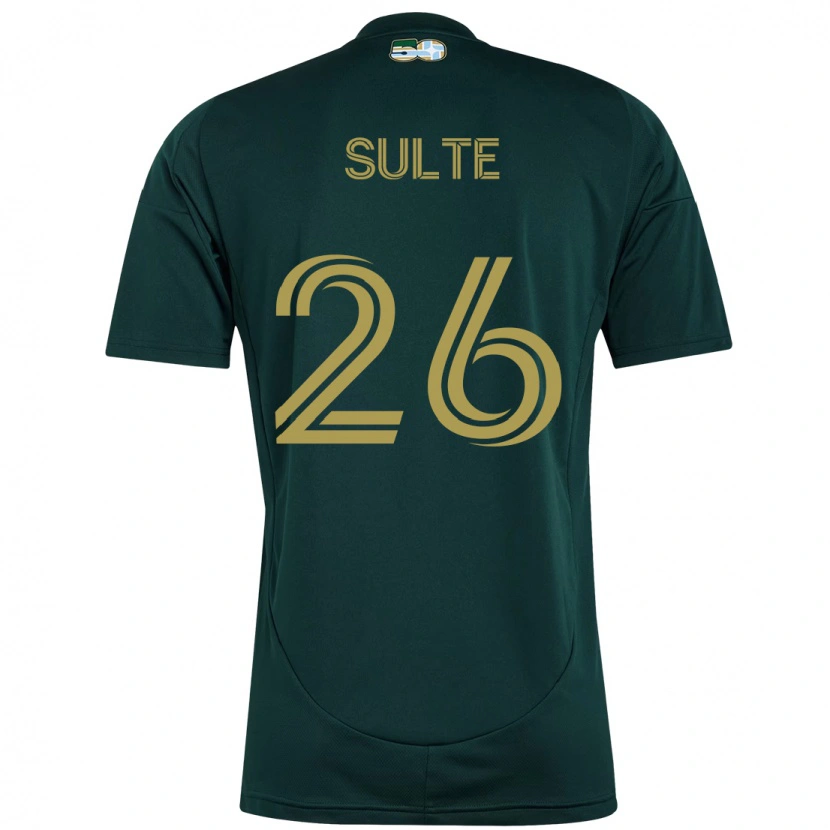 Danxen Mujer Camiseta Hunter Sulte #26 Beige Verde 1ª Equipación 2025/26 La Camisa México