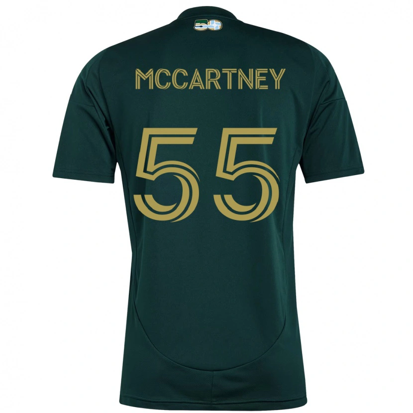 Danxen Mujer Camiseta Dawson Mccartney #55 Beige Verde 1ª Equipación 2025/26 La Camisa México