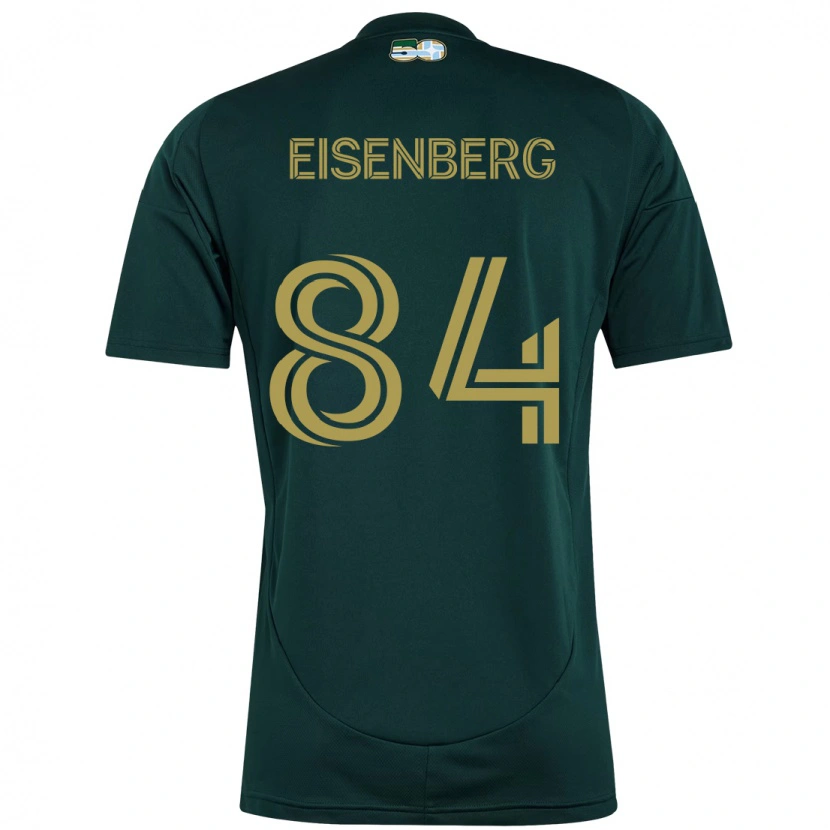 Danxen Mujer Camiseta Max Eisenberg #84 Beige Verde 1ª Equipación 2025/26 La Camisa México