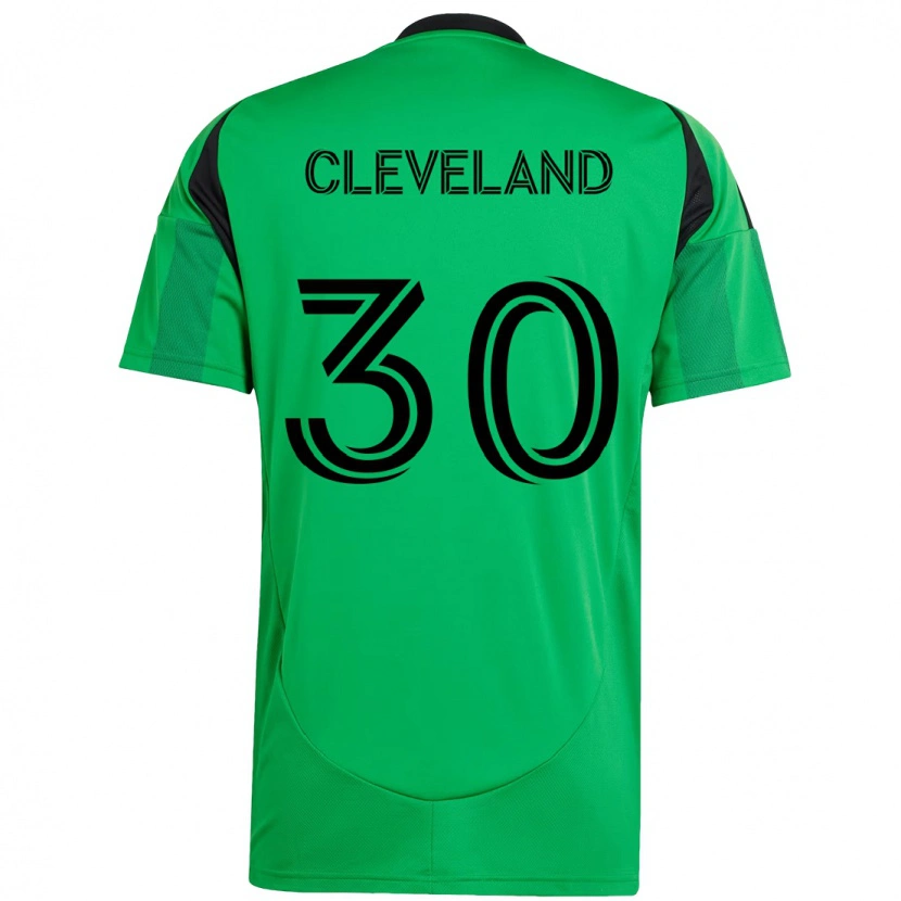 Danxen Mujer Camiseta Stefan Cleveland #30 Blanco Verde 1ª Equipación 2025/26 La Camisa México