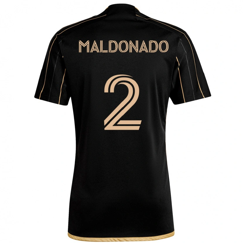 Danxen Mujer Camiseta Denil Maldonado #2 Blanco Marrón 1ª Equipación 2025/26 La Camisa México