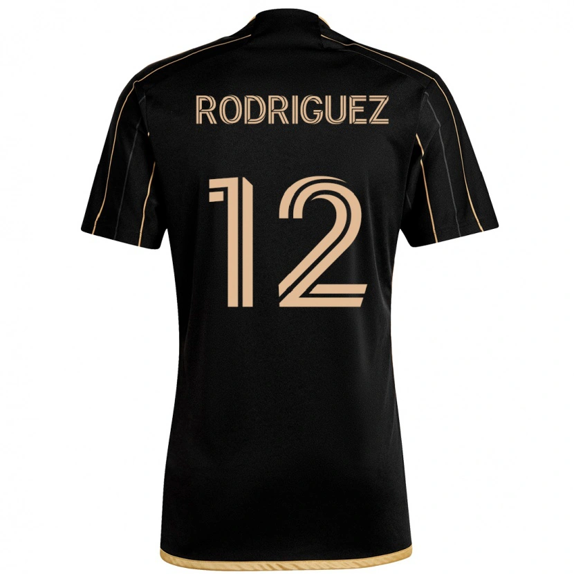 Danxen Mujer Camiseta Jeremi Rodriguez #12 Blanco Marrón 1ª Equipación 2025/26 La Camisa México