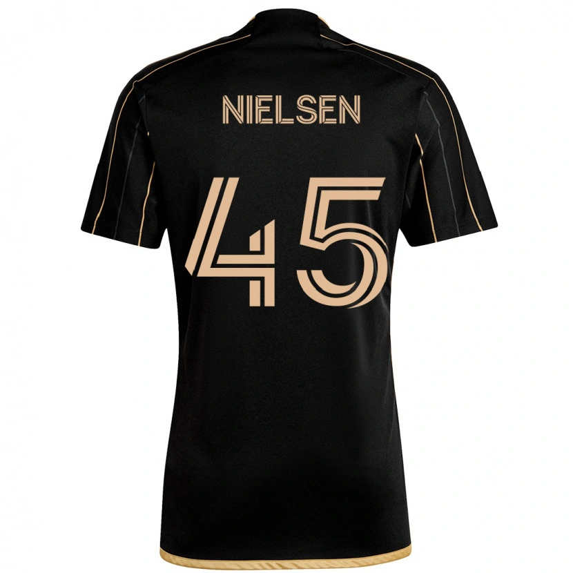 Danxen Mujer Camiseta Kenny Nielsen #45 Blanco Marrón 1ª Equipación 2025/26 La Camisa México