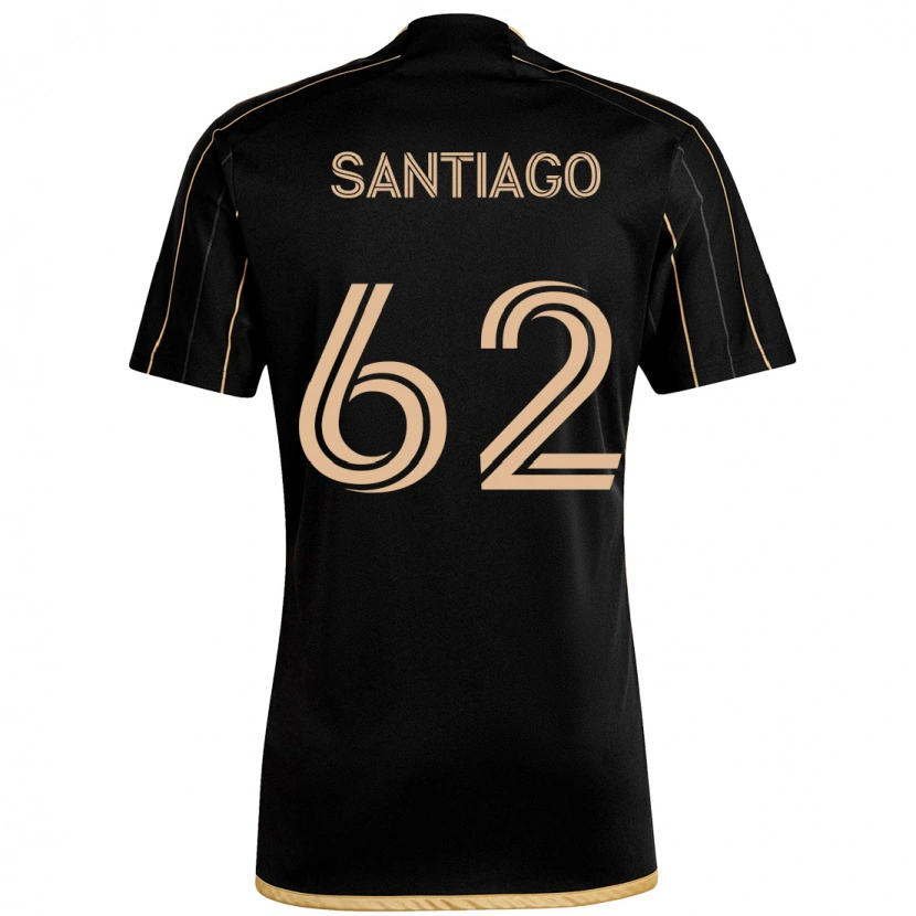 Danxen Mujer Camiseta Joshua Santiago #62 Blanco Marrón 1ª Equipación 2025/26 La Camisa México