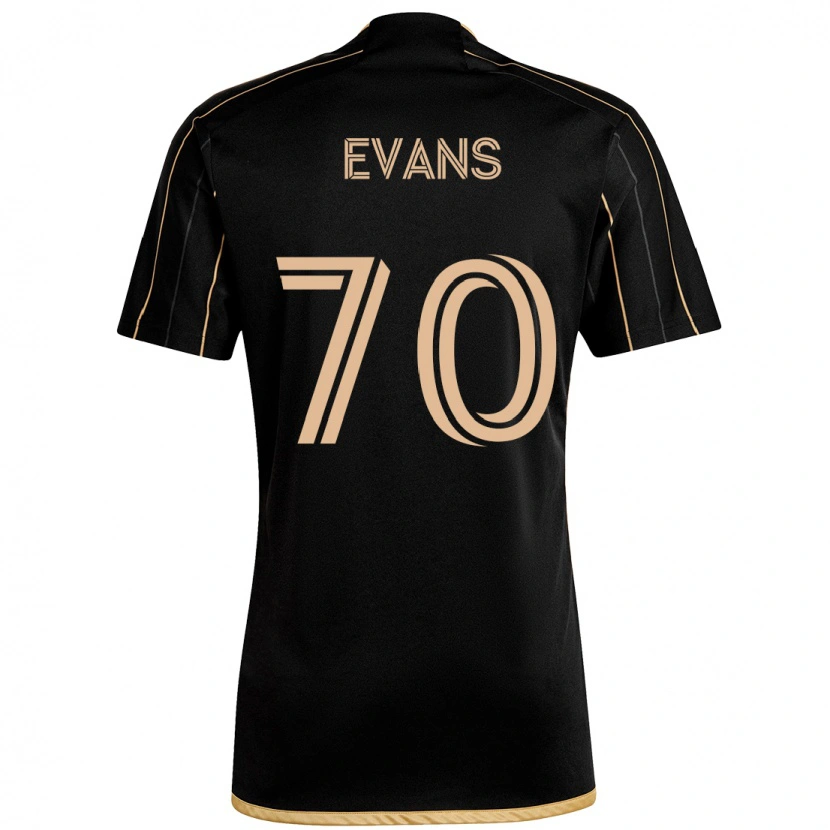 Danxen Mujer Camiseta Matthew Evans #70 Blanco Marrón 1ª Equipación 2025/26 La Camisa México