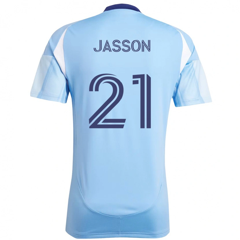 Danxen Mujer Camiseta Andres Jasson #21 Negro Azul Naranja 1ª Equipación 2025/26 La Camisa México