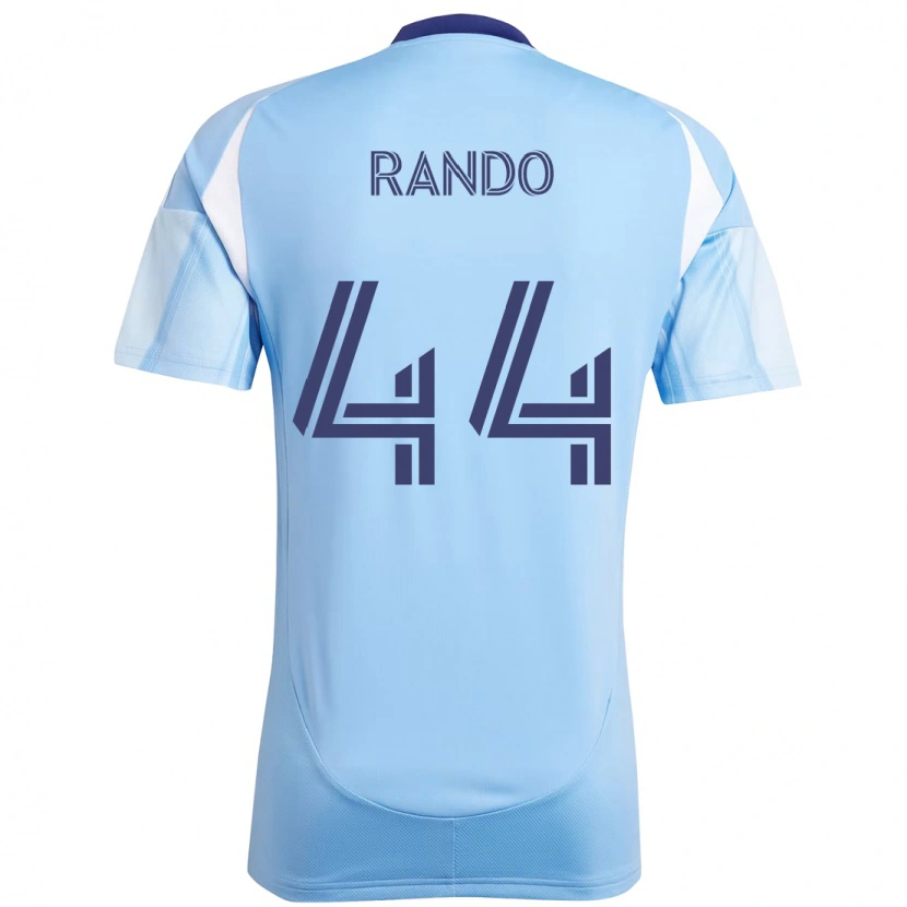 Danxen Mujer Camiseta Alex Rando #44 Negro Azul Naranja 1ª Equipación 2025/26 La Camisa México