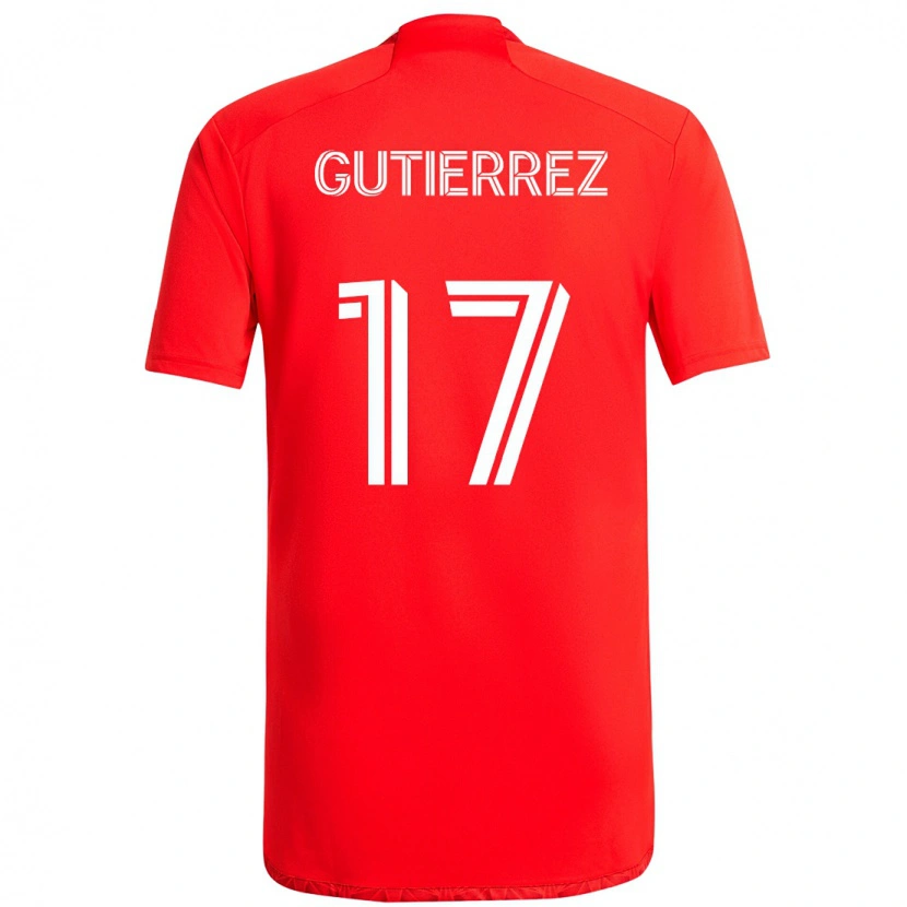 Danxen Mujer Camiseta Brian Gutiérrez #17 Azul Celeste Claro Azul 1ª Equipación 2025/26 La Camisa México