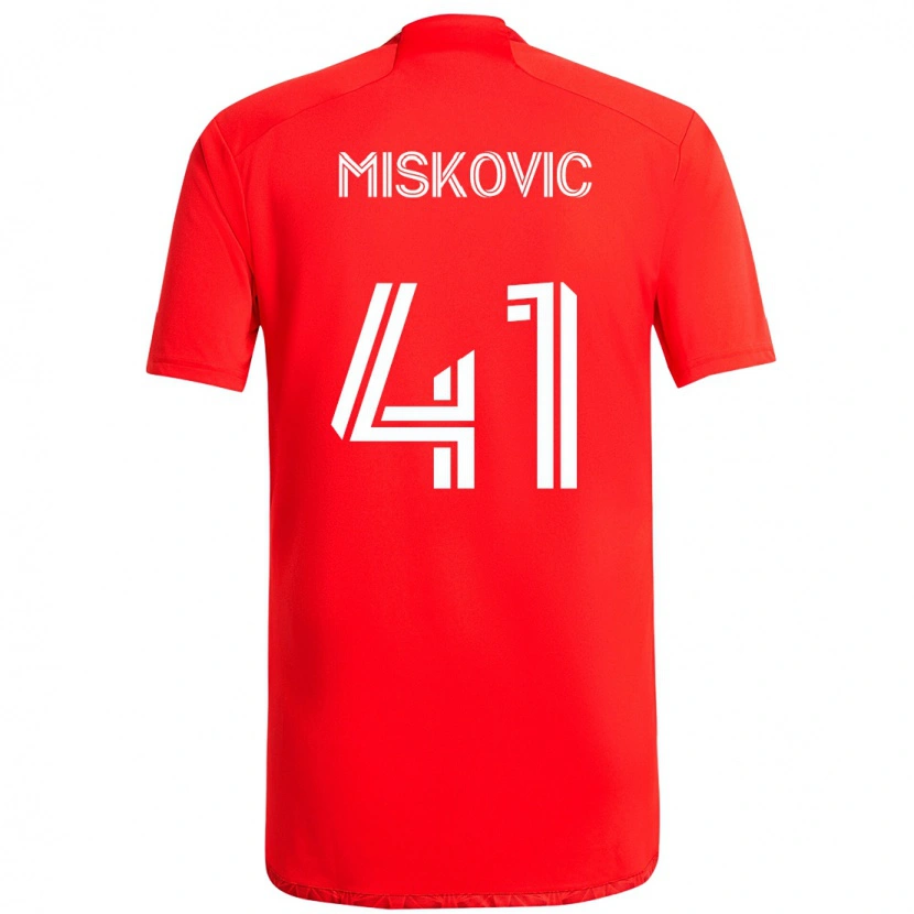 Danxen Mujer Camiseta Mihajlo Miskovic #41 Azul Celeste Claro Azul 1ª Equipación 2025/26 La Camisa México