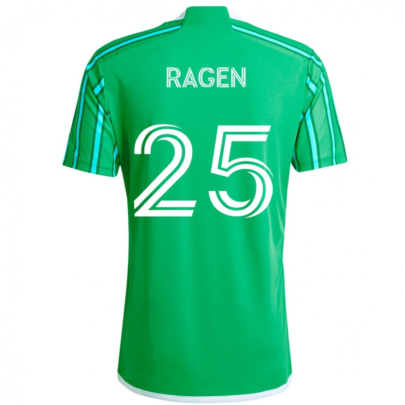 Danxen Mujer Camiseta Jackson Ragen #25 Azul Claro 1ª Equipación 2025/26 La Camisa México