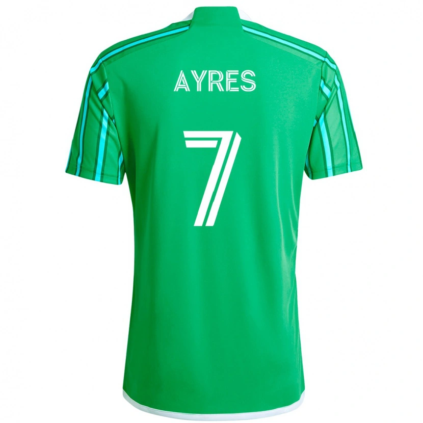 Danxen Mujer Camiseta Melina Ayres #7 Azul Claro 1ª Equipación 2025/26 La Camisa México