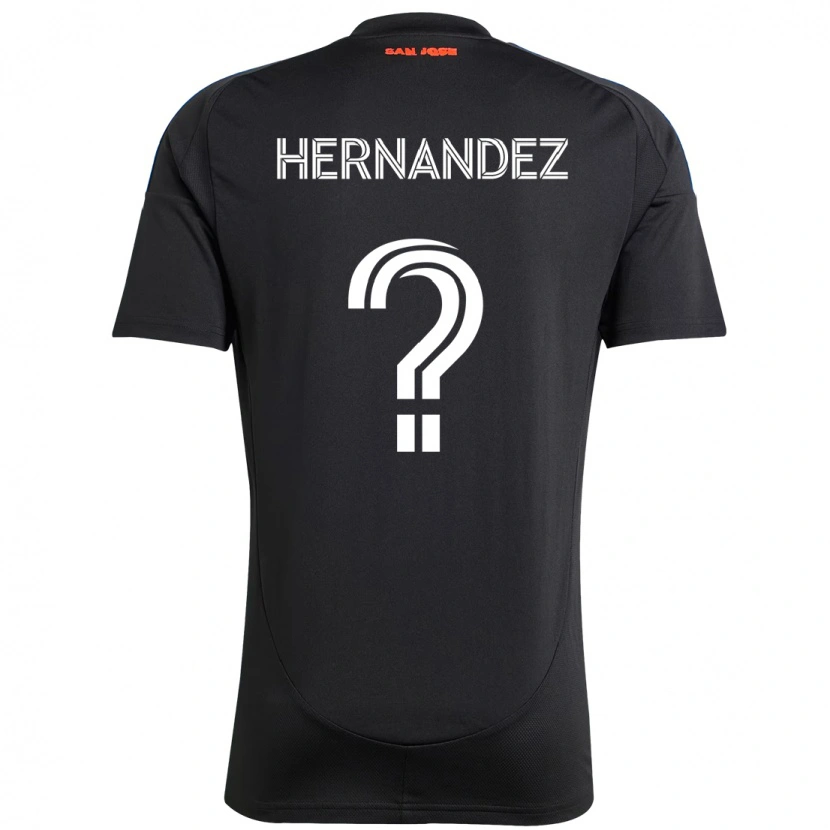 Danxen Mujer Camiseta Oliver Hernandez #0 Blanco Rojo 1ª Equipación 2025/26 La Camisa México