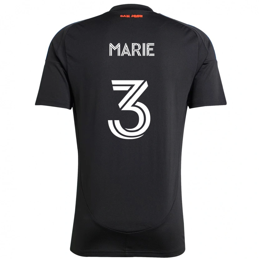 Danxen Mujer Camiseta Paul Marie #3 Blanco Rojo 1ª Equipación 2025/26 La Camisa México