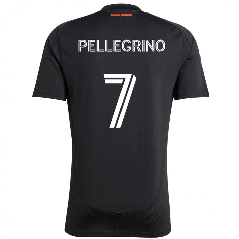 Danxen Mujer Camiseta Amahl Pellegrino #7 Blanco Rojo 1ª Equipación 2025/26 La Camisa México