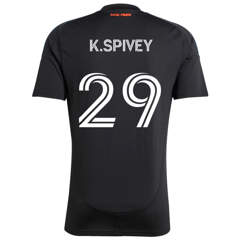 Danxen Mujer Camiseta Kaedren Spivey #29 Blanco Rojo 1ª Equipación 2025/26 La Camisa México