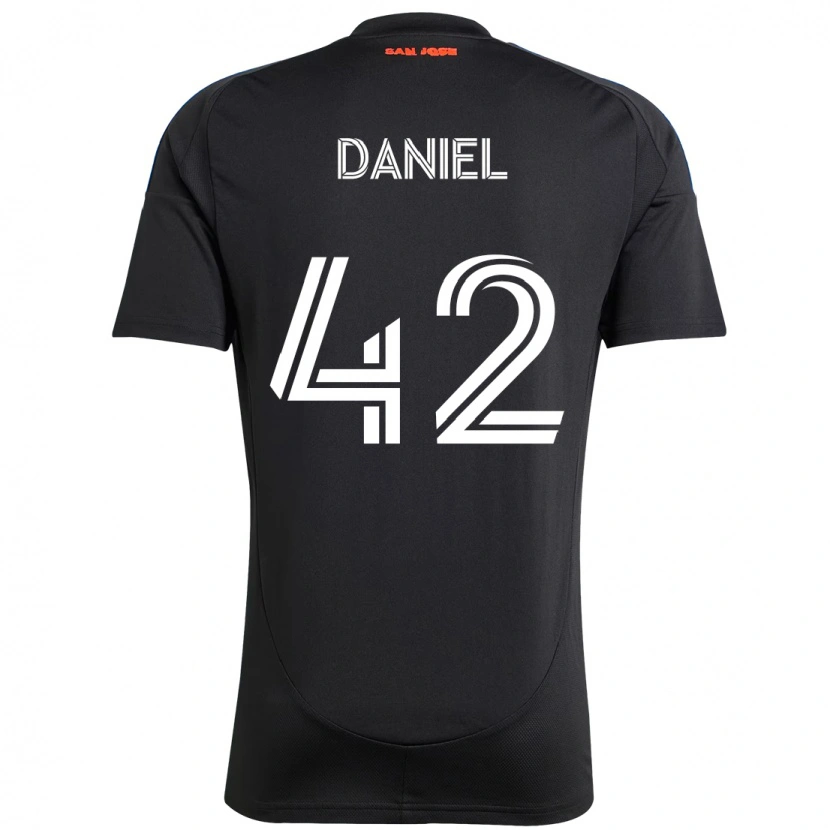 Danxen Mujer Camiseta Daniel #42 Blanco Rojo 1ª Equipación 2025/26 La Camisa México