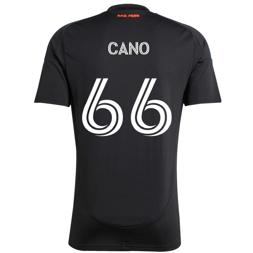 Danxen Mujer Camiseta Alejandro Cano #66 Blanco Rojo 1ª Equipación 2025/26 La Camisa México