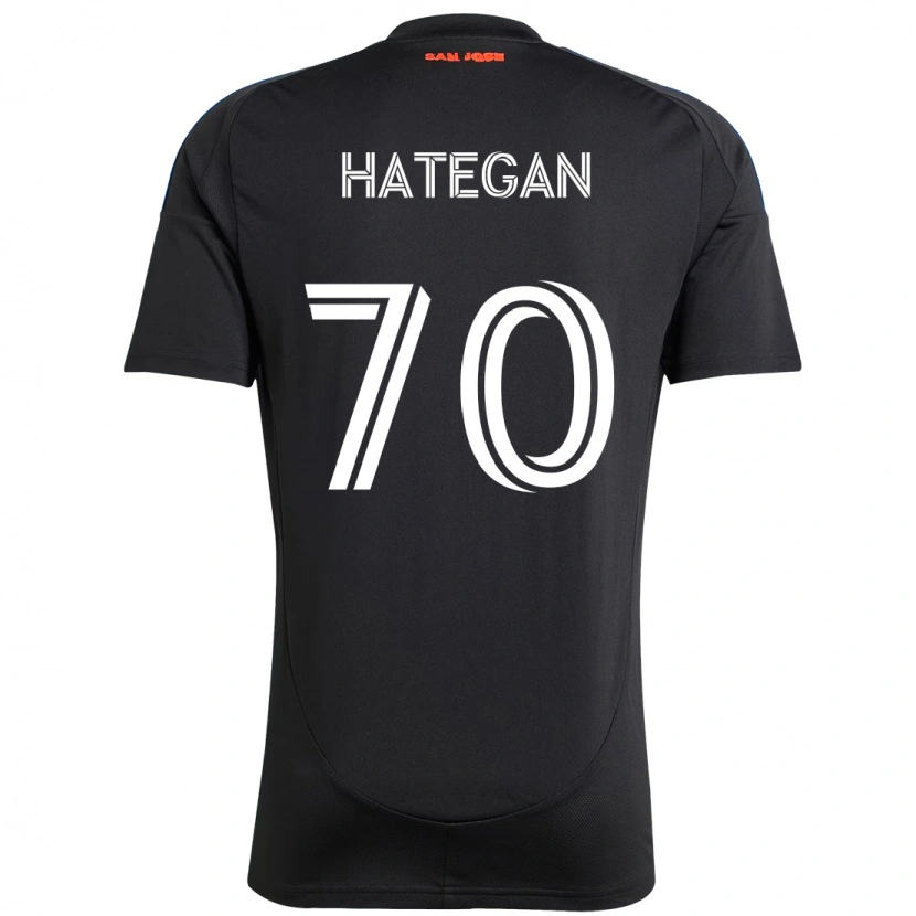 Danxen Mujer Camiseta Roberto Hategan #70 Blanco Rojo 1ª Equipación 2025/26 La Camisa México