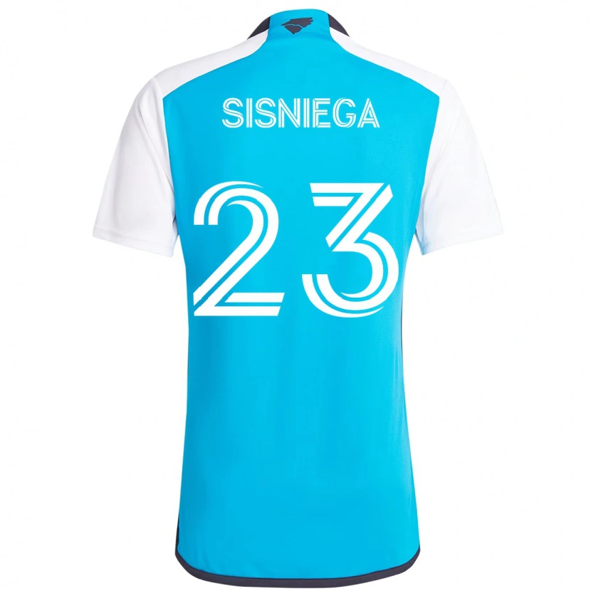 Danxen Mujer Camiseta Pablo Sisniega #23 Negro Blanco 1ª Equipación 2025/26 La Camisa México